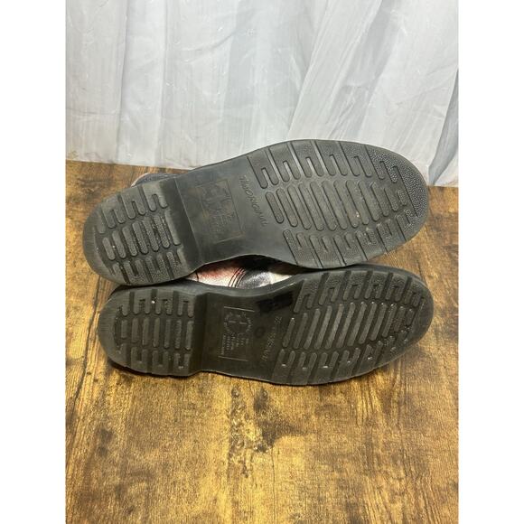 Dr Martens x New Order 1460 Power Corruption And Lies Soft Leather Boots Rare 10 - Picture 10 of 12